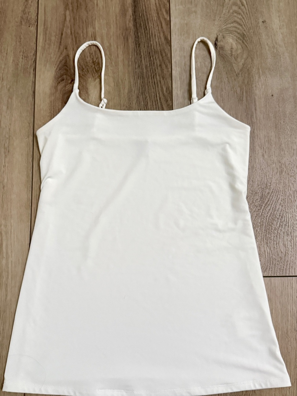 Express White Spaghetti Strap Cami
